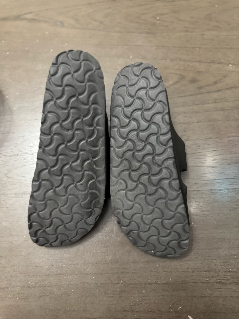 Birkenstock Black Double-Buckle Cork Footbed Sandals size  w8 - Picture 15 of 15
